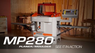 MP280 4-sided Planer / Moulder | See it in Action | Wood-Mizer Europe